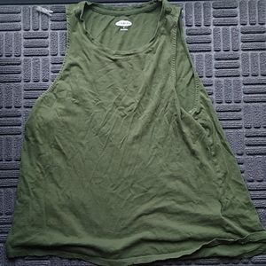Dark green old navy tanktop